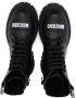 Moschino Kids Combat boots met logo Zwart - Thumbnail 3