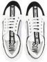 Moschino Kids lace-up fastening sneakers Wit - Thumbnail 3