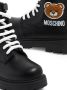 Moschino Kids Leren enkellaarzen Zwart - Thumbnail 5