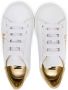 Moschino Kids Leren sneakers Wit - Thumbnail 3