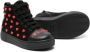 Moschino Kids Leren sneakers Zwart - Thumbnail 2