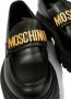Moschino Kids Leren loafers Zwart - Thumbnail 2