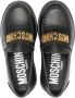 Moschino Kids Leren mocassins Zwart - Thumbnail 3