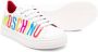 Moschino Kids Leren sneakers Wit - Thumbnail 2