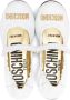 Moschino Kids Ballerina's met logo van studs Wit - Thumbnail 3