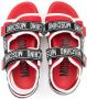 Moschino Kids Sandalen met klittenband Rood - Thumbnail 3