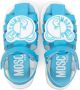 Moschino Kids Sandalen met teddybeer-applicatie Blauw - Thumbnail 3