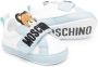 Moschino Kids Sneakers met geborduurd logo Wit - Thumbnail 2