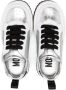 Moschino Kids Sneakers met glitters Zilver - Thumbnail 3