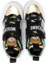 Moschino Kids Sneakers met glitters Zwart - Thumbnail 3