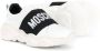 Moschino Kids Sneakers met logo Wit - Thumbnail 2