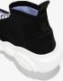 Moschino Kids Sneakers met logo Zwart - Thumbnail 4