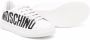 Moschino Kids Sneakers met logoprint Wit - Thumbnail 2