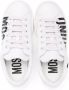 Moschino Kids Sneakers met logoprint Wit - Thumbnail 3