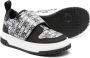 Moschino Kids Sneakers met logoprint Zwart - Thumbnail 2