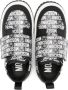 Moschino Kids Sneakers met logoprint Zwart - Thumbnail 3