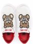 Moschino Kids Sneakers met teddybeerpatch Wit - Thumbnail 3