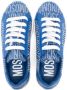 Moschino Kids Sneakers van spijkerstof met logo jacquard Blauw - Thumbnail 3