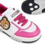 Moschino Kids Teddy Bear low-top sneakers Roze - Thumbnail 4