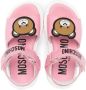 Moschino Kids Teddy Bear sandalen Roze - Thumbnail 3