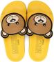 Moschino Kids Teddy Bear slippers Geel - Thumbnail 3