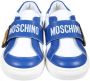 Moschino Kids Teddy Bear tweekleurige sneakers Blauw - Thumbnail 3