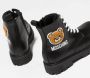 Moschino Kids Teddy laarzen met patch Zwart - Thumbnail 2