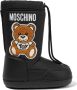 Moschino Kids Snow boots met teddybeerprint Zwart - Thumbnail 2