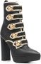 Moschino Leren laarzen Zwart - Thumbnail 2
