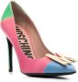 Moschino Leren pumps Roze - Thumbnail 2