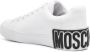 Moschino Sneakers verfraaid met logo Wit - Thumbnail 3