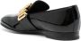 Moschino Lakleren loafers met logo Zwart - Thumbnail 3