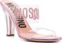 Moschino Muiltjes met logoprint Roze - Thumbnail 2