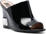 Moschino Muiltjes met sleehak Zwart - Thumbnail 2