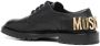 Moschino Oxford schoenen met logo Zwart - Thumbnail 3