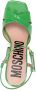 Moschino Lakleren sandalen Groen - Thumbnail 4