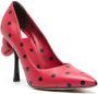 Moschino Pumps met stippen Rood - Thumbnail 2