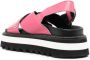 Moschino Sandalen met plateauzool Roze - Thumbnail 3