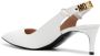 Moschino Leren pumps Wit - Thumbnail 3