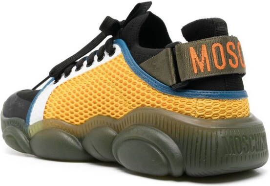 Moschino Sneakers met colourblocking Groen