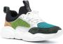 Moschino Sneakers met colourblocking Groen - Thumbnail 2