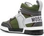Moschino Sneakers met colourblocking Groen - Thumbnail 3