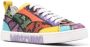 Moschino Sneakers met colourblocking Oranje - Thumbnail 2