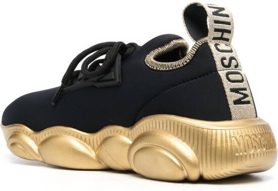 Moschino Sneakers met logoband Zwart - Foto 2