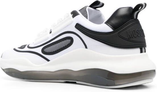 Moschino Sneakers met vlakken Wit