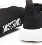 Moschino Soksneakers met logoprint Zwart - Thumbnail 2