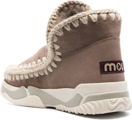 Mou Eskimo high-top sneakers Beige