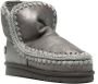 Mou Eskimo metallic enkellaarzen Grijs - Thumbnail 2