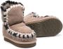 Mou Kids Eskimo suède enkellaarzen Beige - Thumbnail 2