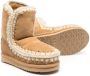 Mou Kids Lammy enkellaarzen Bruin - Thumbnail 2